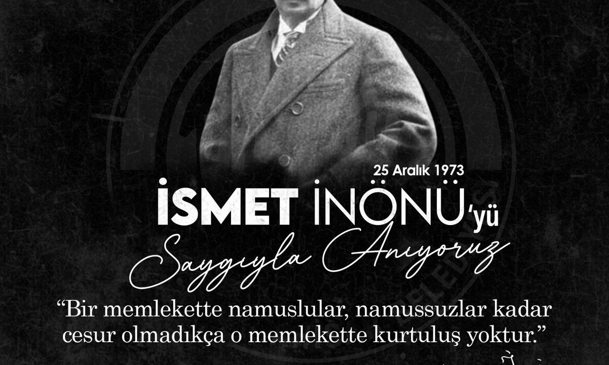 Ölümsüz Lider: İsmet İnönü’yü Anıyoruz